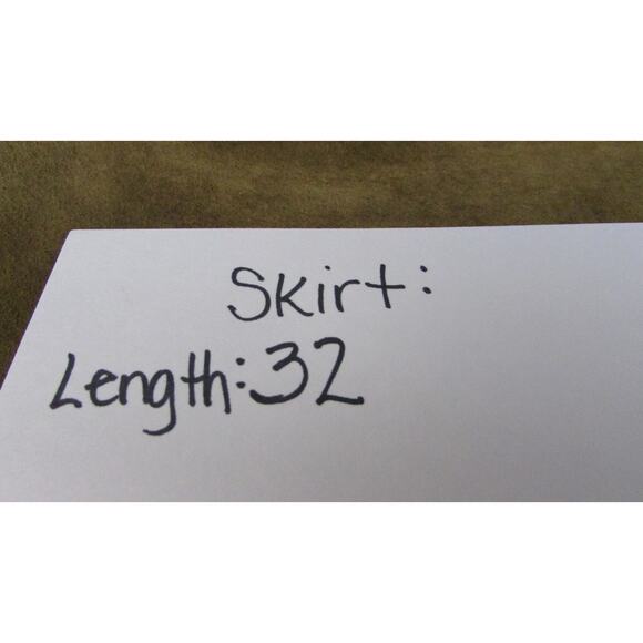 West Bay Leather Womens 2-Pc Suit Set Brown Blazer Jacket M And Skirt Size 8 - Picture 10 of 14